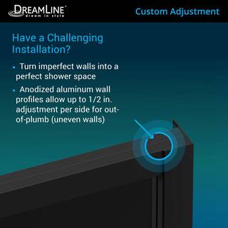 DreamLine French Corner 40-12 in. D x 40-12 in. W x 72 in. H Framed Corner Sliding Shower Enclosure in Satin Black SHEN-8140400-89