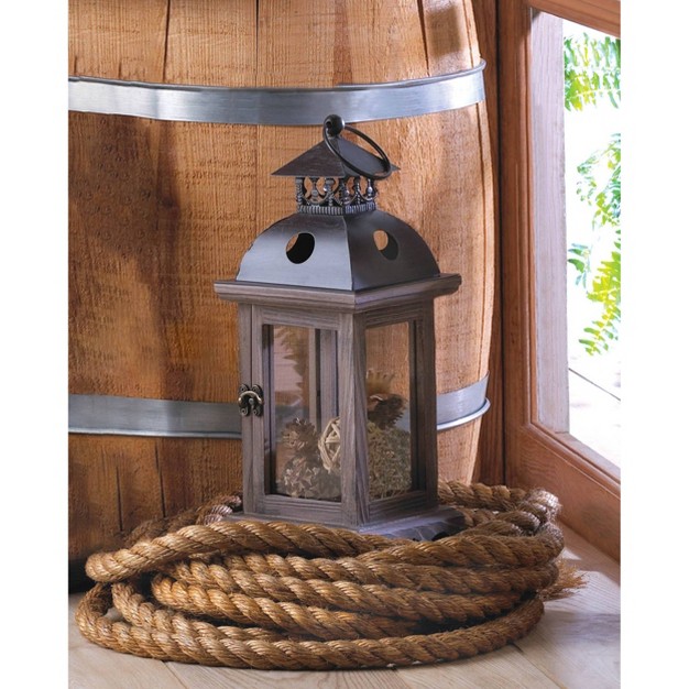 Iron Monticello Outdoor Lantern Brown Zingz amp Thingz