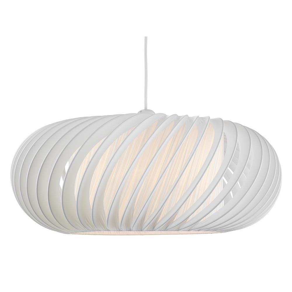 DAR EXP8633 Explorer White Slanting Non Electric Pendant Shade 500mm