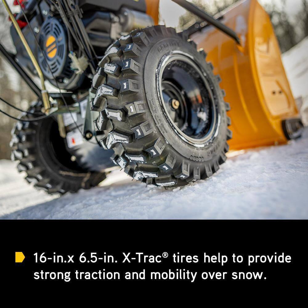 Cub Cadet 3X HD 30 in. 420 cc Three-Stage Gas Snow Blower with Electric Start Steel Chute Power Steering and Heated Grips 3X 30 HD