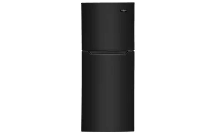 Frigidaire ADA 10.1 Cu. Ft. Black Top Freezer Apartment-Size Refrigerator