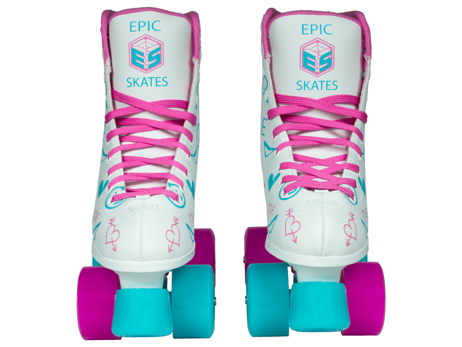 Epic Skates Frost Quad Roller Skates