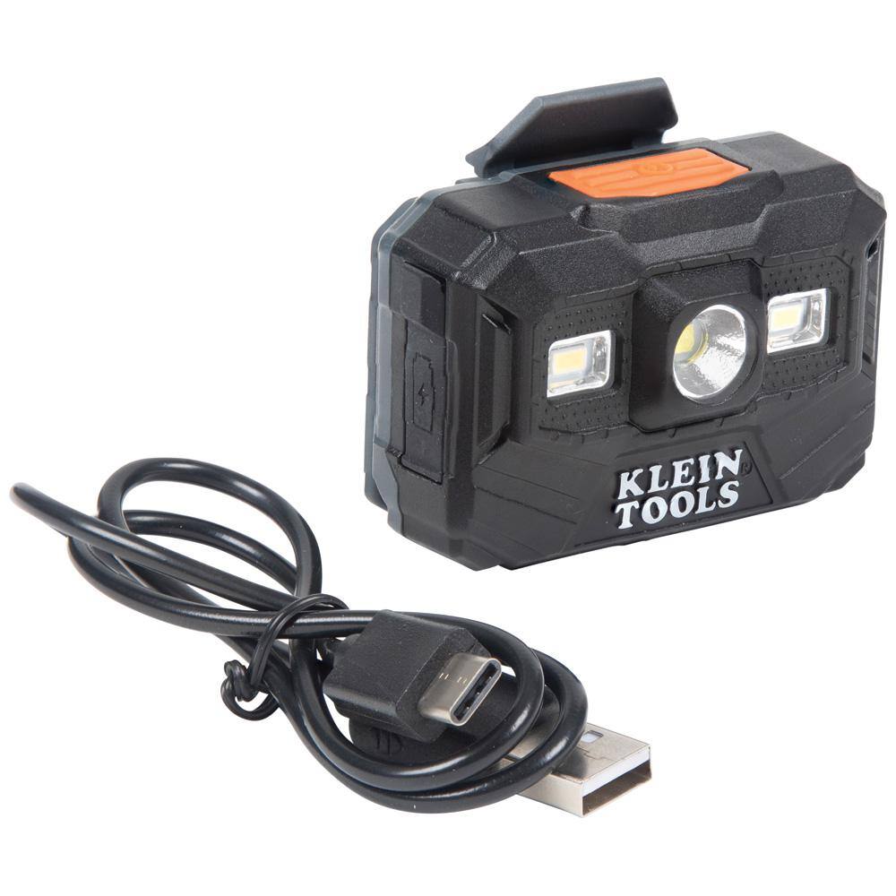 Klein Tools Rechargeable Headlamp and Work Light 300 Lumens 3 Modes 56062