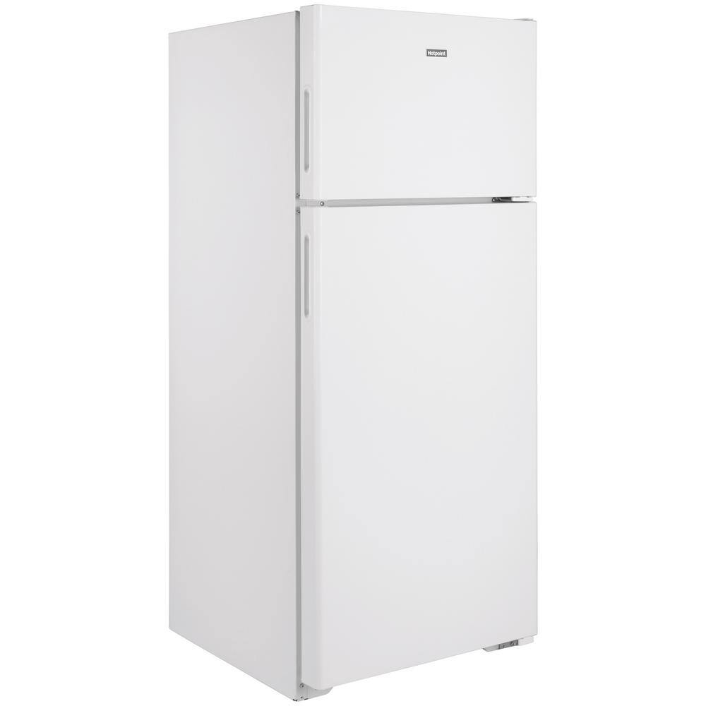 Hotpoint 17.5 cu. ft. Top Freezer Refrigerator in White HPS18BTNRWW