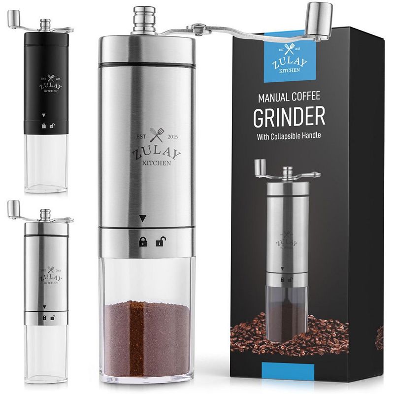 Manual Coffee Grinder With Foldable Handle