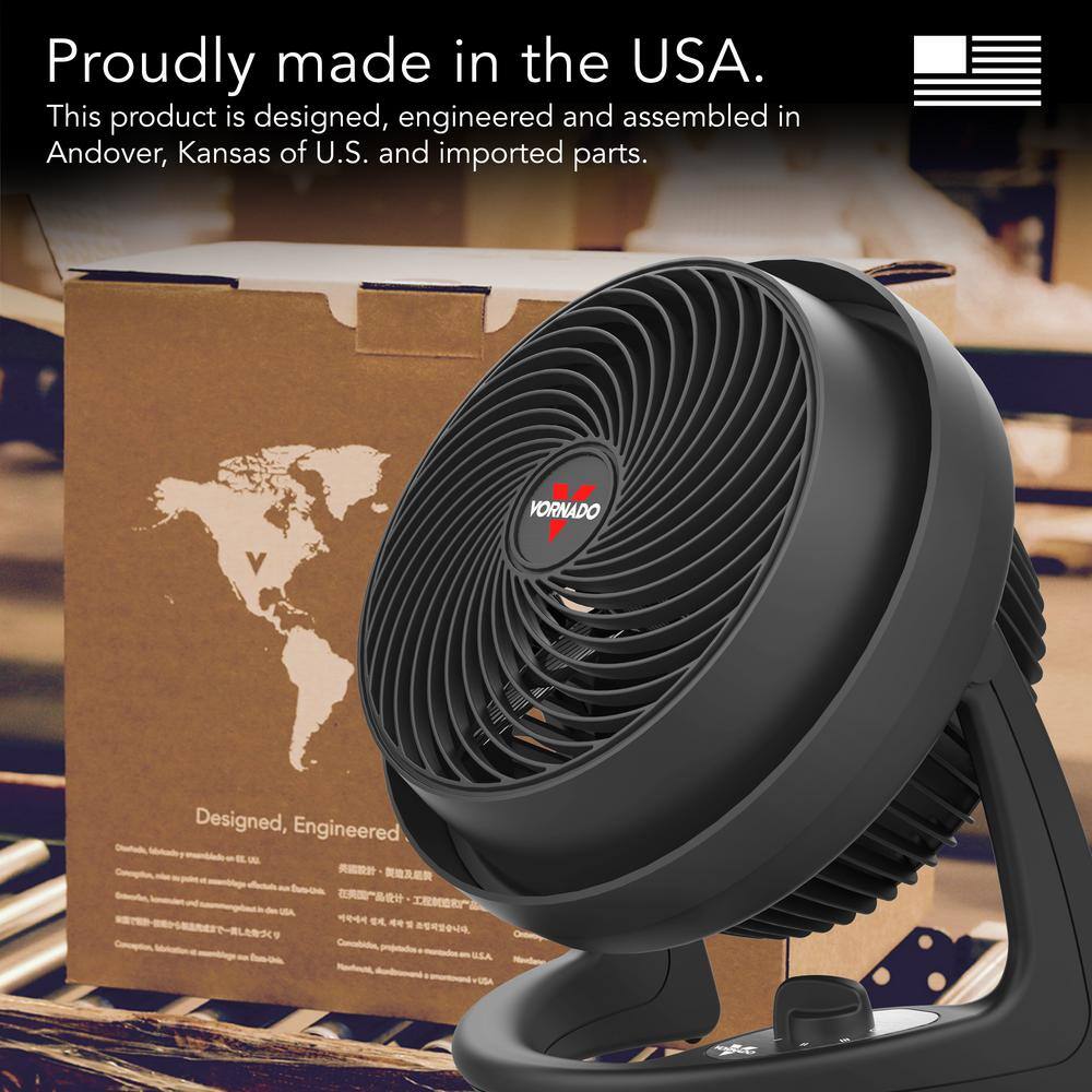 610 8.98 in. Whole Room Air Circulator Fan with 3-Speeds CR1-0021-06