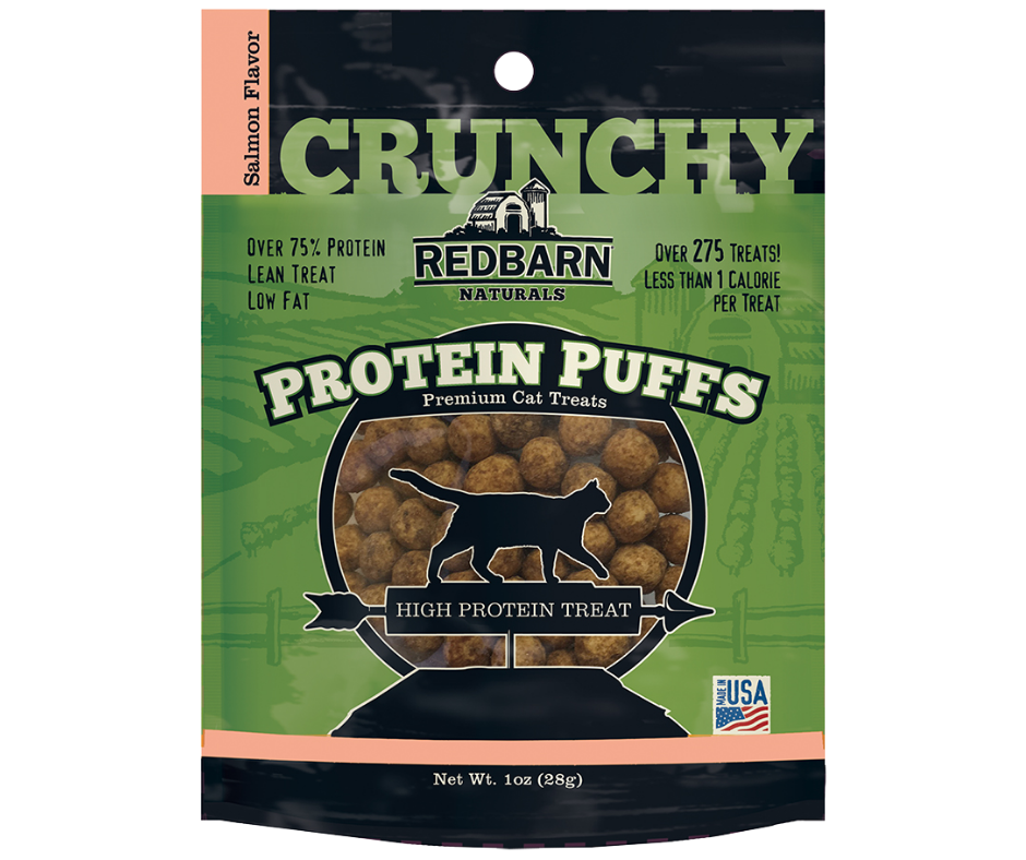 Redbarn - Protein Puffs Salmon Flavor Cat Treats