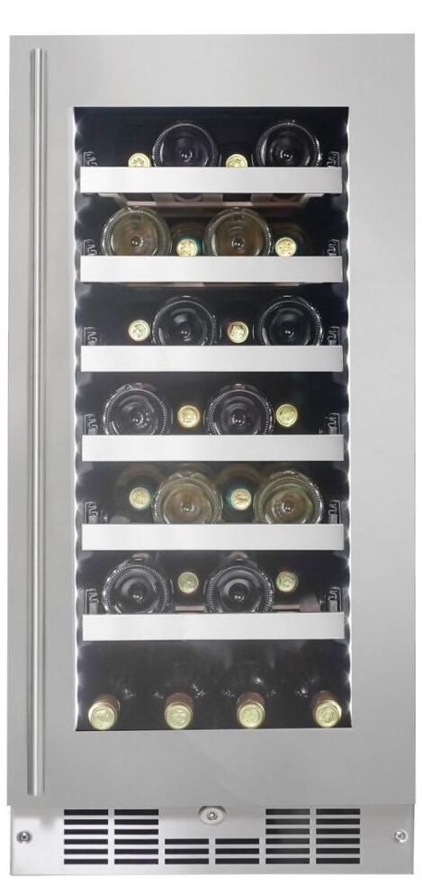 Danby SPRWC031D1SS Silhouette Professional Series 15 Inch Stainless Steel Wine Cooler