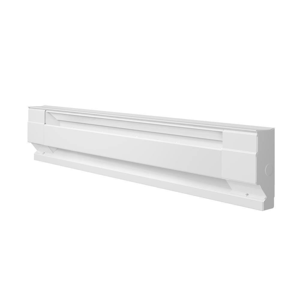 Cadet 36 in. 208-volt 750-watt Electric Baseboard Heater in White 3F750-8W