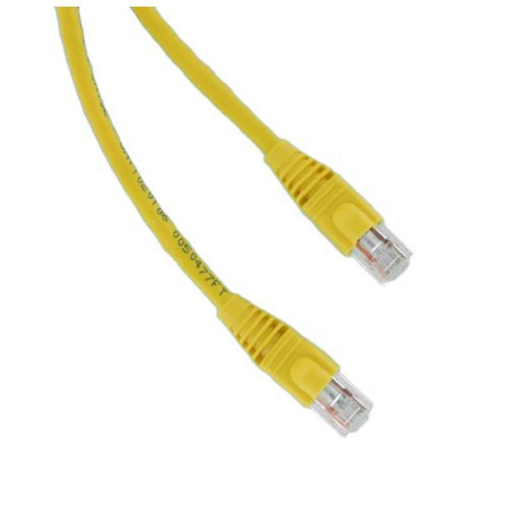 Leviton GigaMax 5 ft. Cat 5e Patch Cord Yellow 5G460-5Y