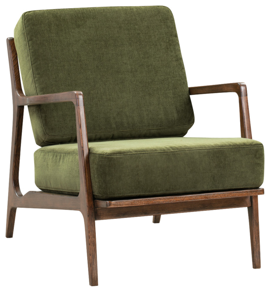 Poly and Bark Verity Lounge Chair   Midcentury   Armchairs And Accent Chairs   by Edgemod Furniture  Houzz