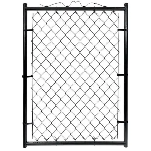 1.8m High Farmland pool fence Garden Fence Galvanized Steel Green Black PVC Coated Cyclone Wire Fence size