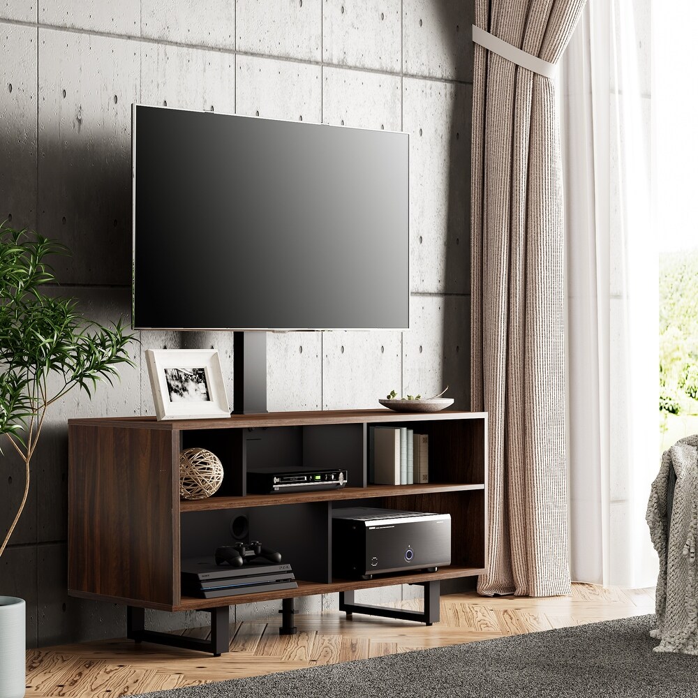 FITUEYES Swivel Floor TV Stand For 32\