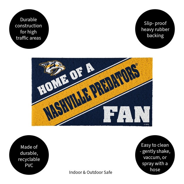 Evergreen Nashville Predators Pvc Mat Color