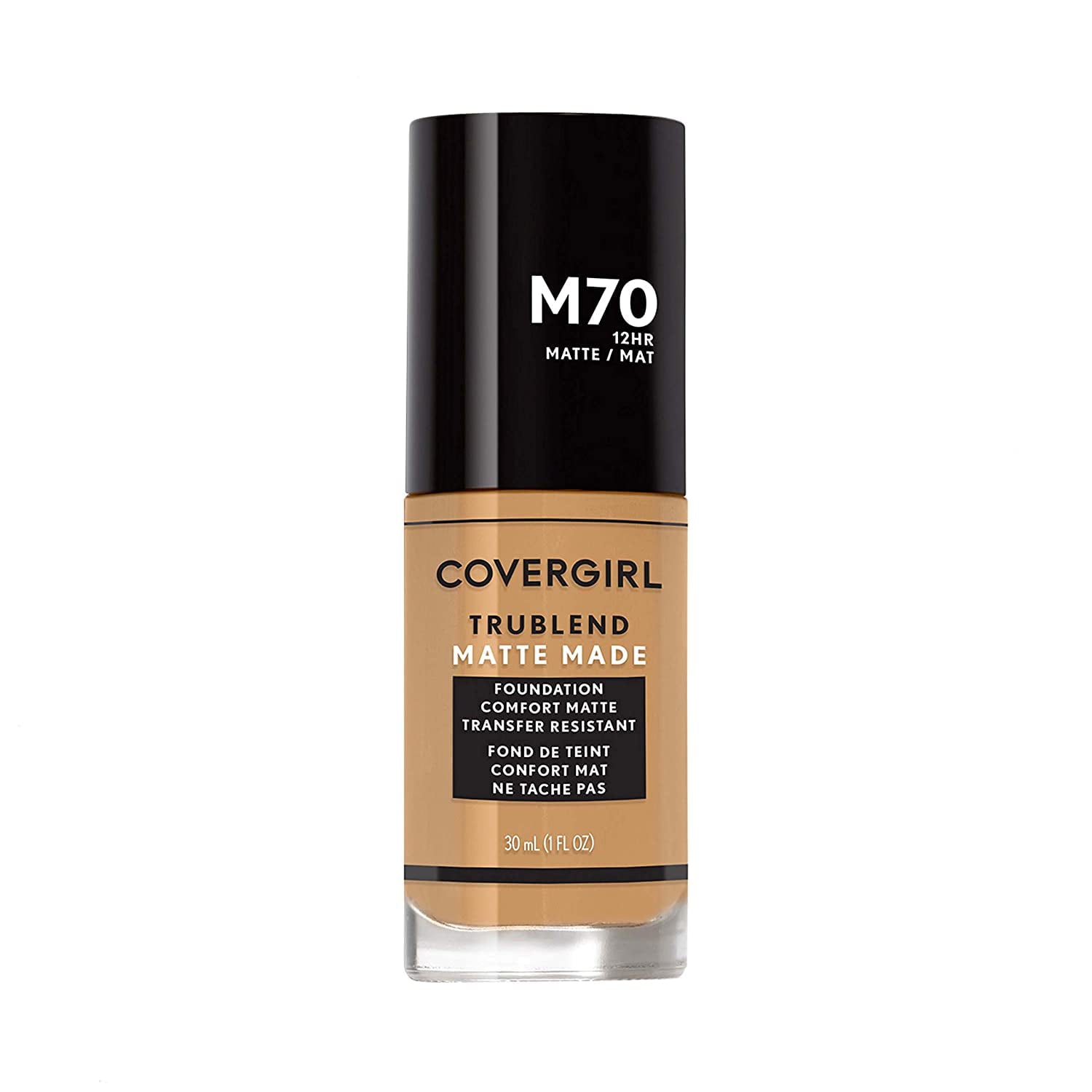 Covergirl Trublend Matte Made Liquid Foundation， M70 Sand Beige， 1.014 Ounce