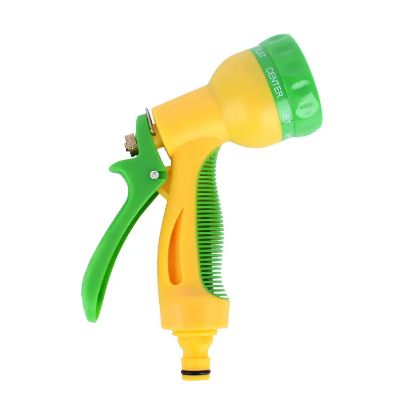 Plastic High Pressure Garden Hose Nozzle Sprayer Thumb Control High Pressure Grip Easy Water Control  Hose Spray Nozzle