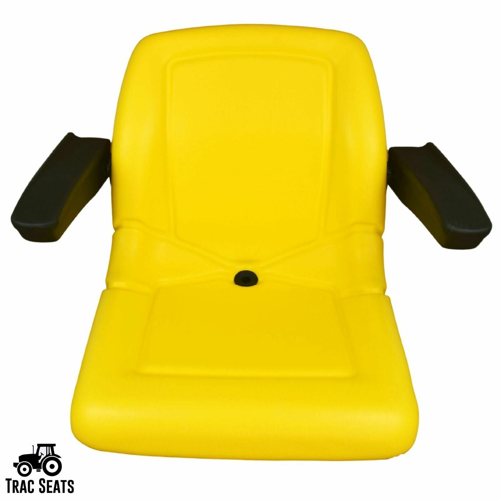 Yellow High Back Seat with Armrests fits John Deere 650 750 850 950 1050 Tractor