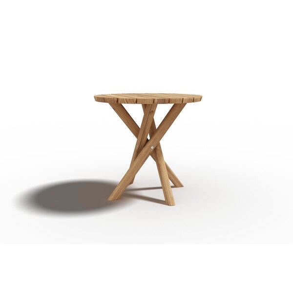 Fleur Teak Outdoor Side Table