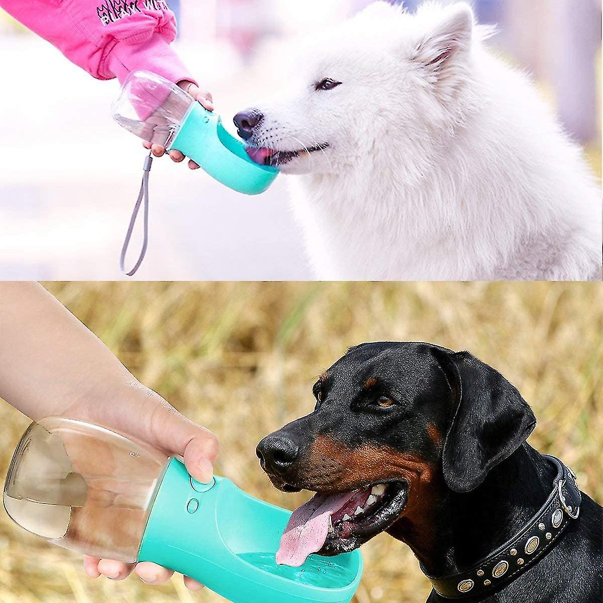 Dog Water Bottles， 350ml Food-grade Water Dispenser For Pet Dog Portable Travel Water Bottle