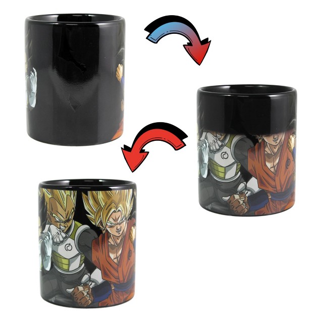 Just Funky Dragon Ball Super Goku Heat Changing 11oz Ceramic Coffee Mug