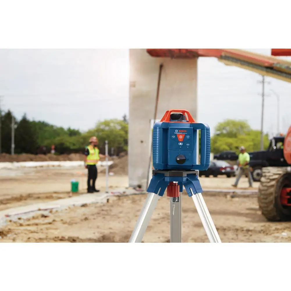 Bosch 800 ft. Rotary Laser Level Complete Kit Self Leveling with Hard Carrying Case GRL 800-20 HVK