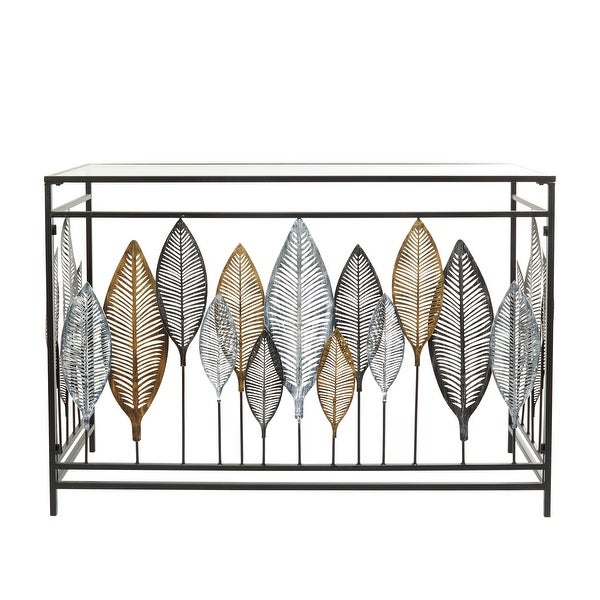 Iron Contemporary Console Table 30 x 44 x 15