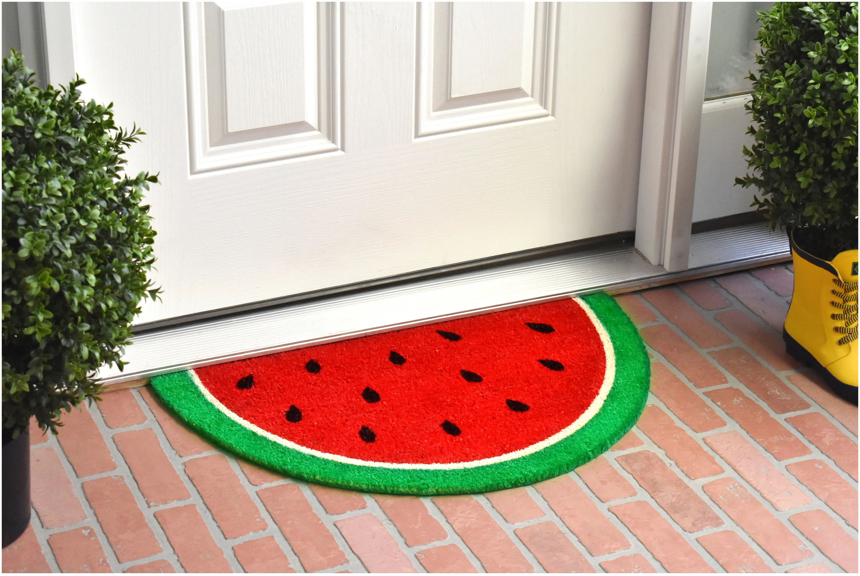 Watermelon Slice Doormat