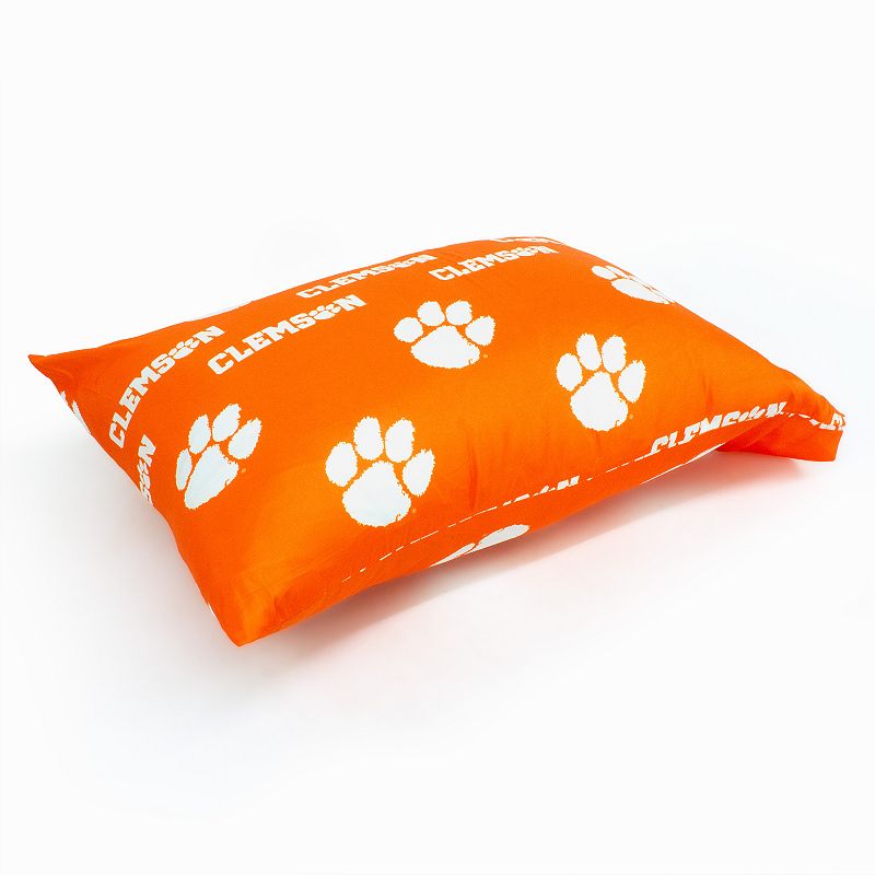 NCAA Clemson Tigers Set of 2 King Pillowcases