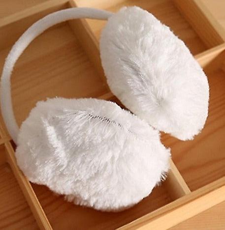 Winter Round Plush Ear Pad Back Wear Men