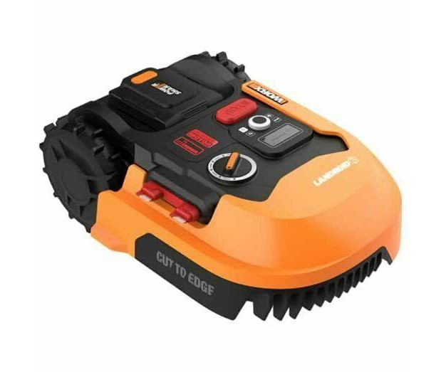 Worx Wr165 Landroid S 1 8 Acre Robotic Lawn Mower Battery And Charger Included