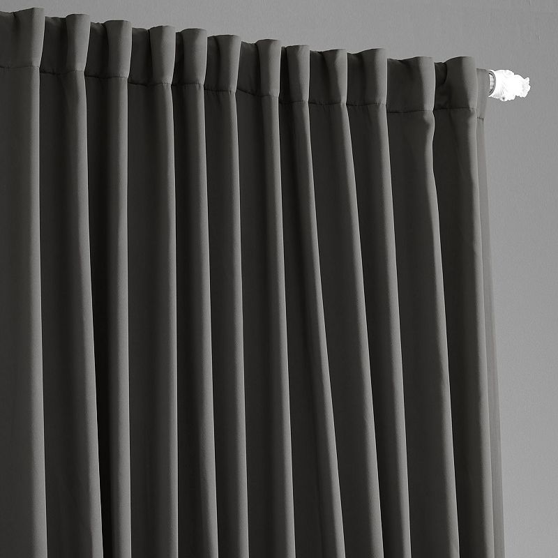 EFF Blackout 1-Panel Doublewide Window Curtain