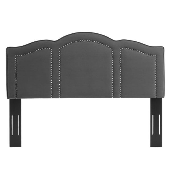 Cecilia King/California King Performance Velvet Headboard - - 33066603