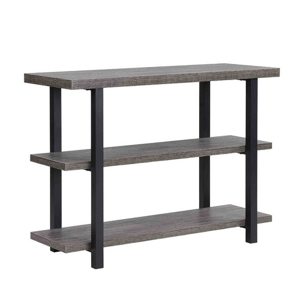 Grondin Retro Farmhouse Style 3-Tier Console Table