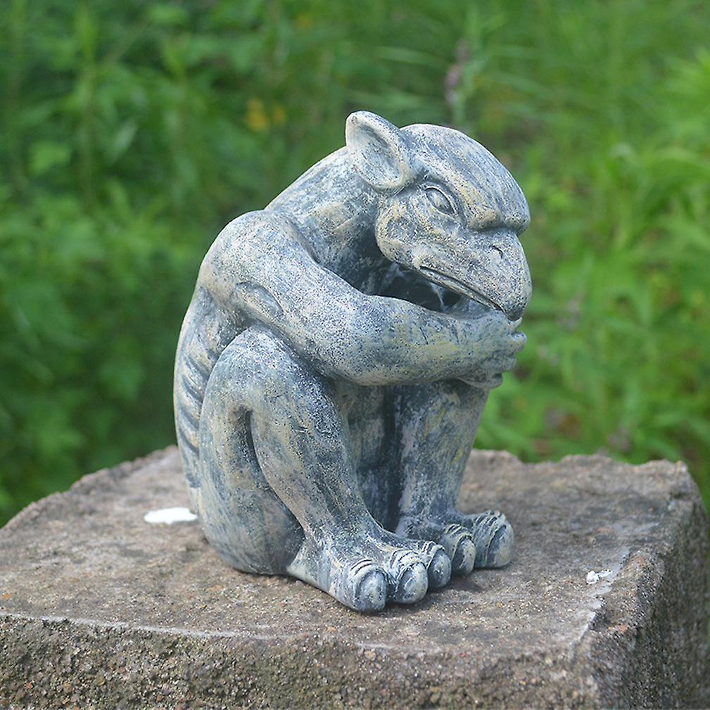 Emmet Guardian Gargoyle Garden Statues Sculptures Outdoor Ornament Crafts