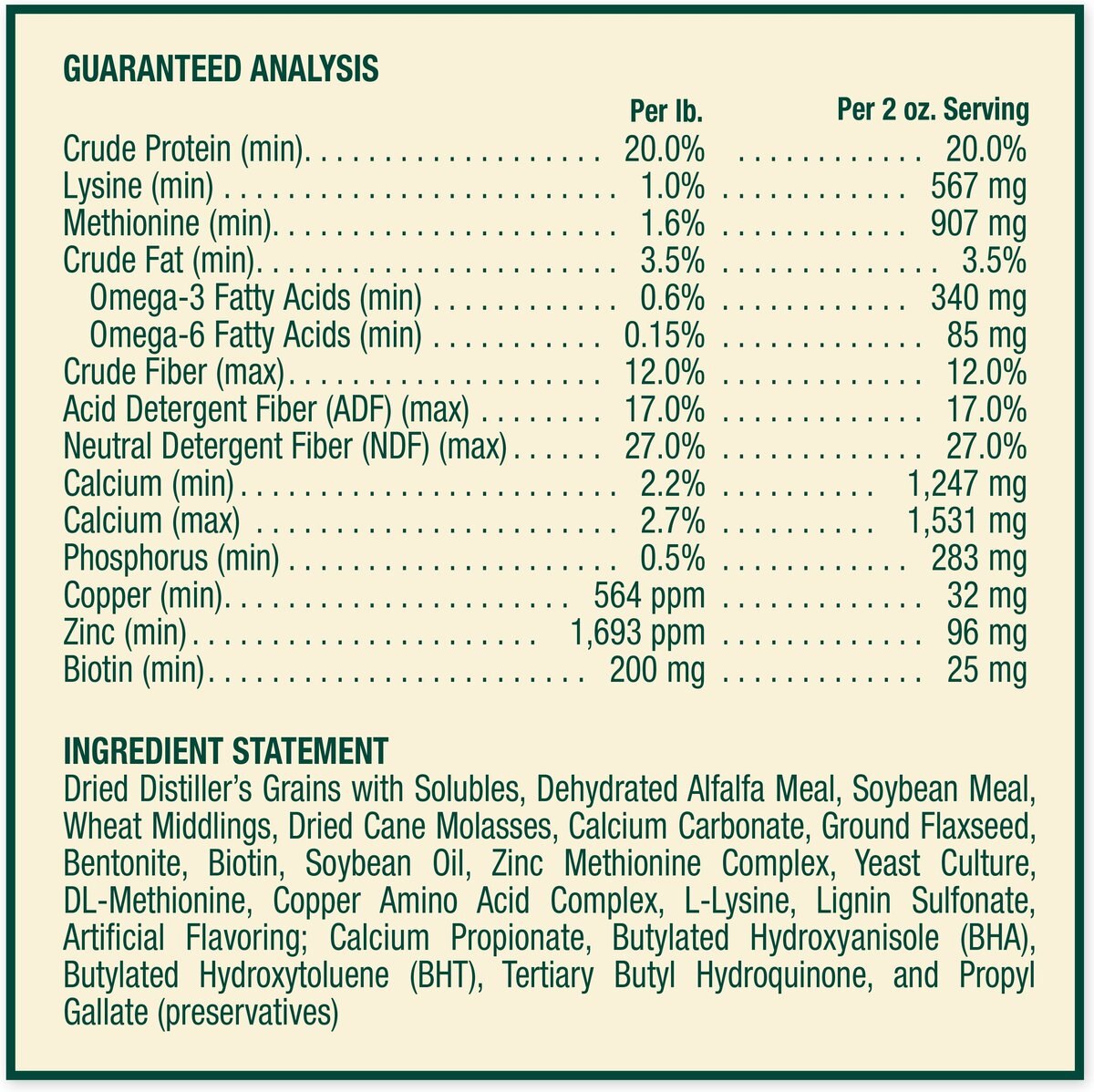 Farnam Horseshoer's Secret Pelleted Hoof Supplement Concentrate， Promotes Healthy Hoof Growth in Horses