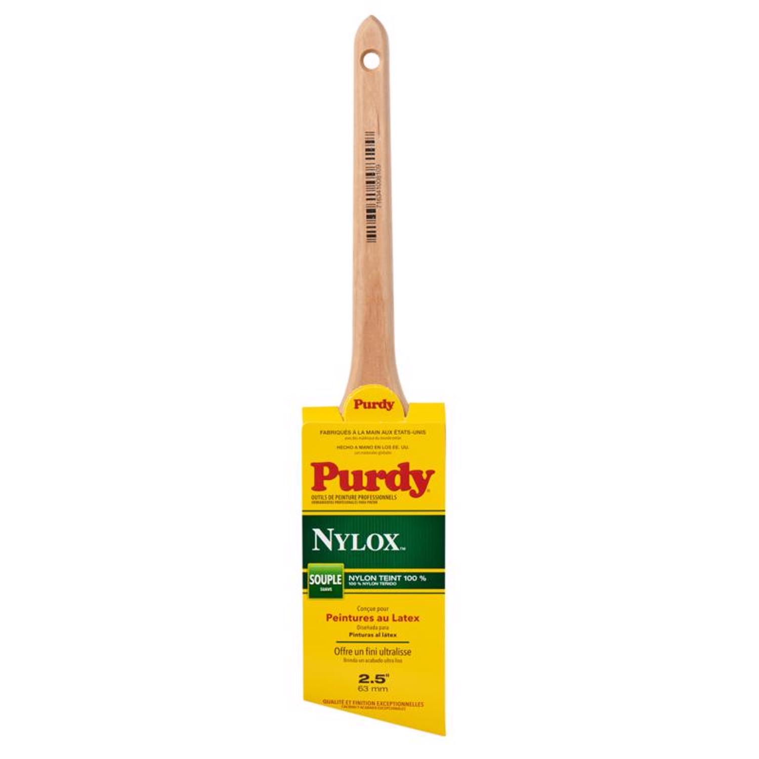 Purdy Nylox Dale 2-1/2 in. Soft Angle Trim Paint Brush