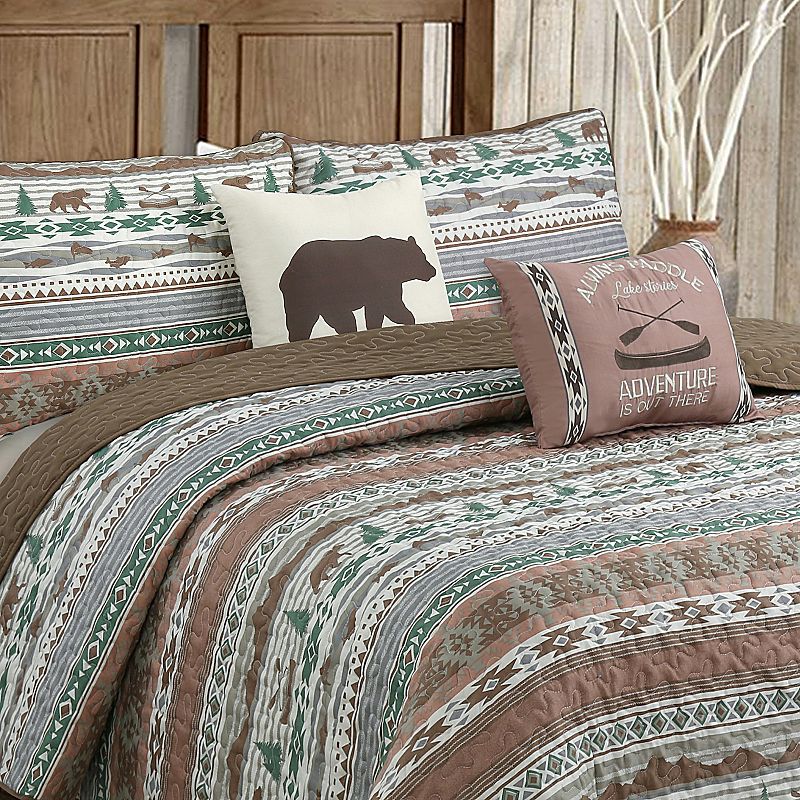 Harper Lane Lodge Quilt Set with Shams