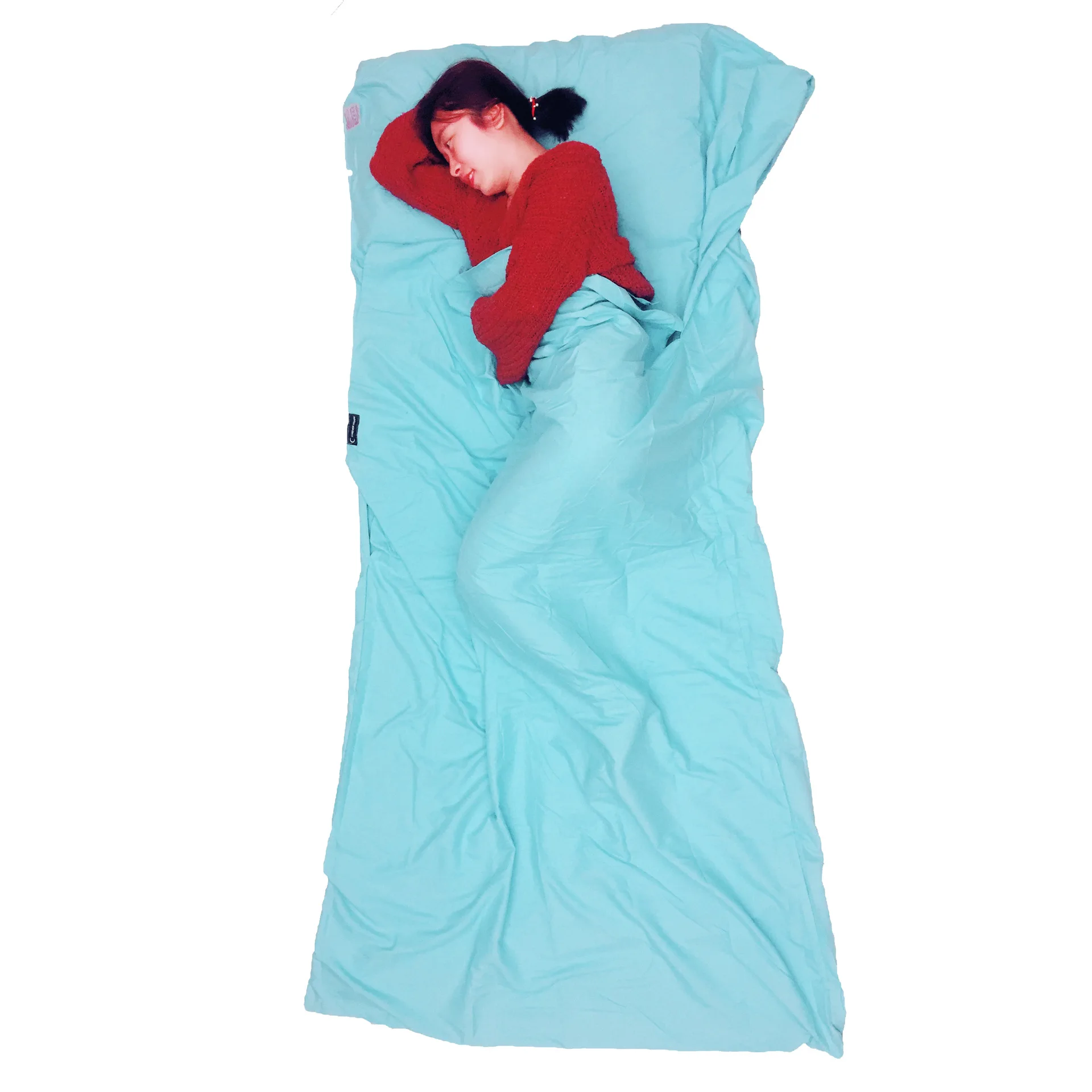 Hotel travel sleeping bag adult Korean cotton portable sleeping bag envelope indoor hotel hotel dirty sheets sleeping bag