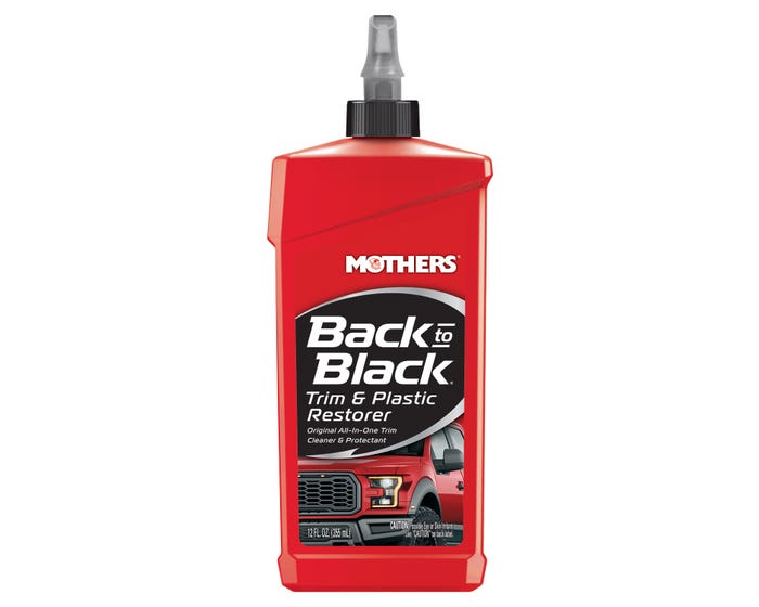 Mothers® Back-to-Black Trim  Plastic Restorer， 12 oz. - 6112