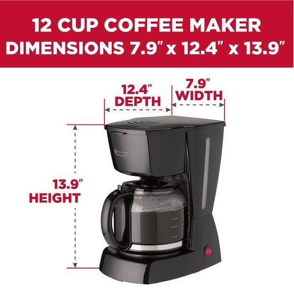 12-cup coffee maker