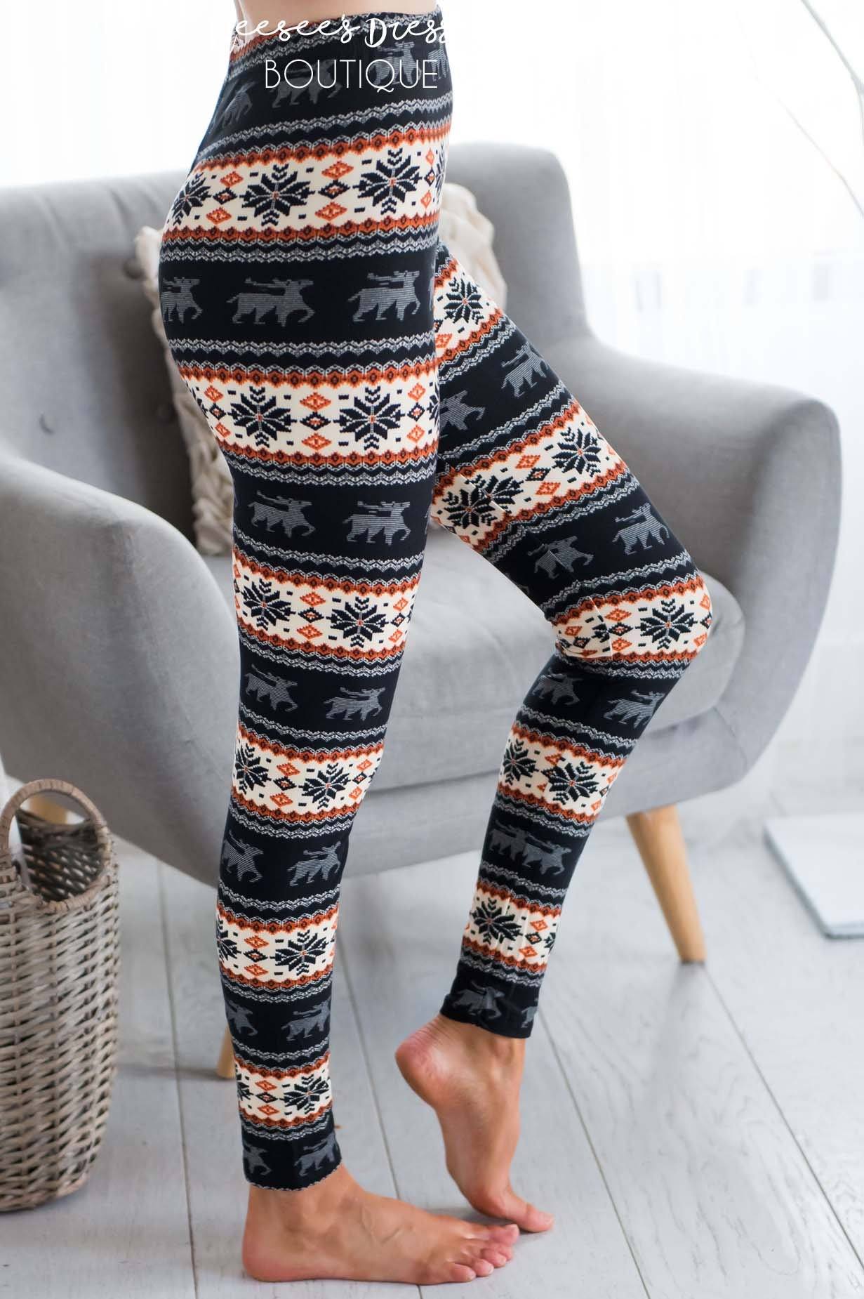 Winter Wonderland Christmas Leggings