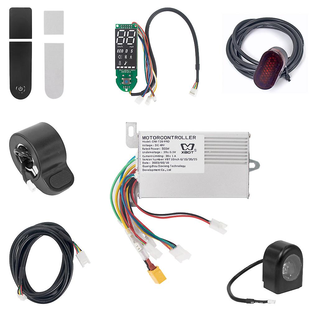 Born Pretty Monorim Electric Scooter 48v Controller Set With Dashboard Accelerator For Xiaomi M365/1s/pro/pro2 /essential Replacement Parts