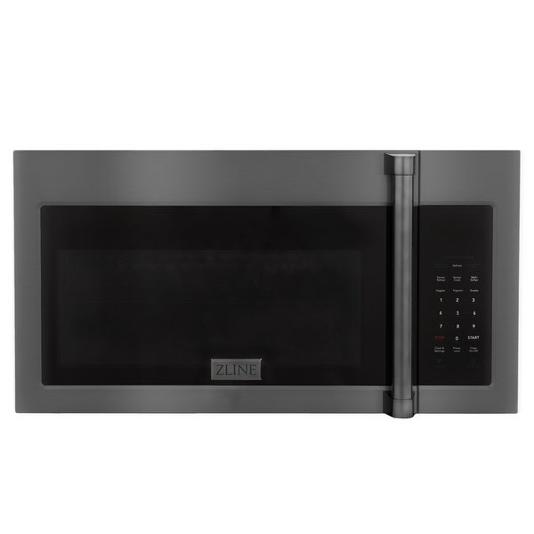 ZLINE Over the Range Convection Microwave Oven in Black Stainless