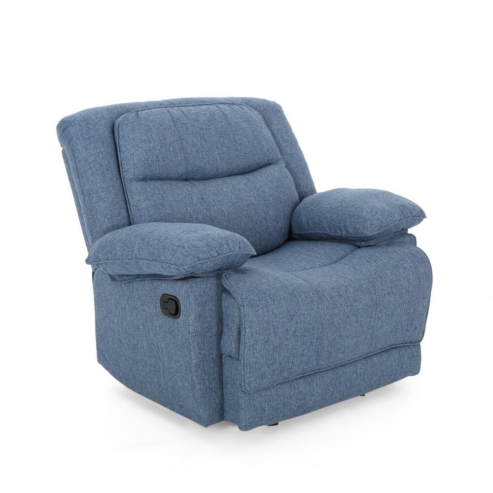 Estrada Contemporary Fabric Glider Recliner by Christopher Knight Home