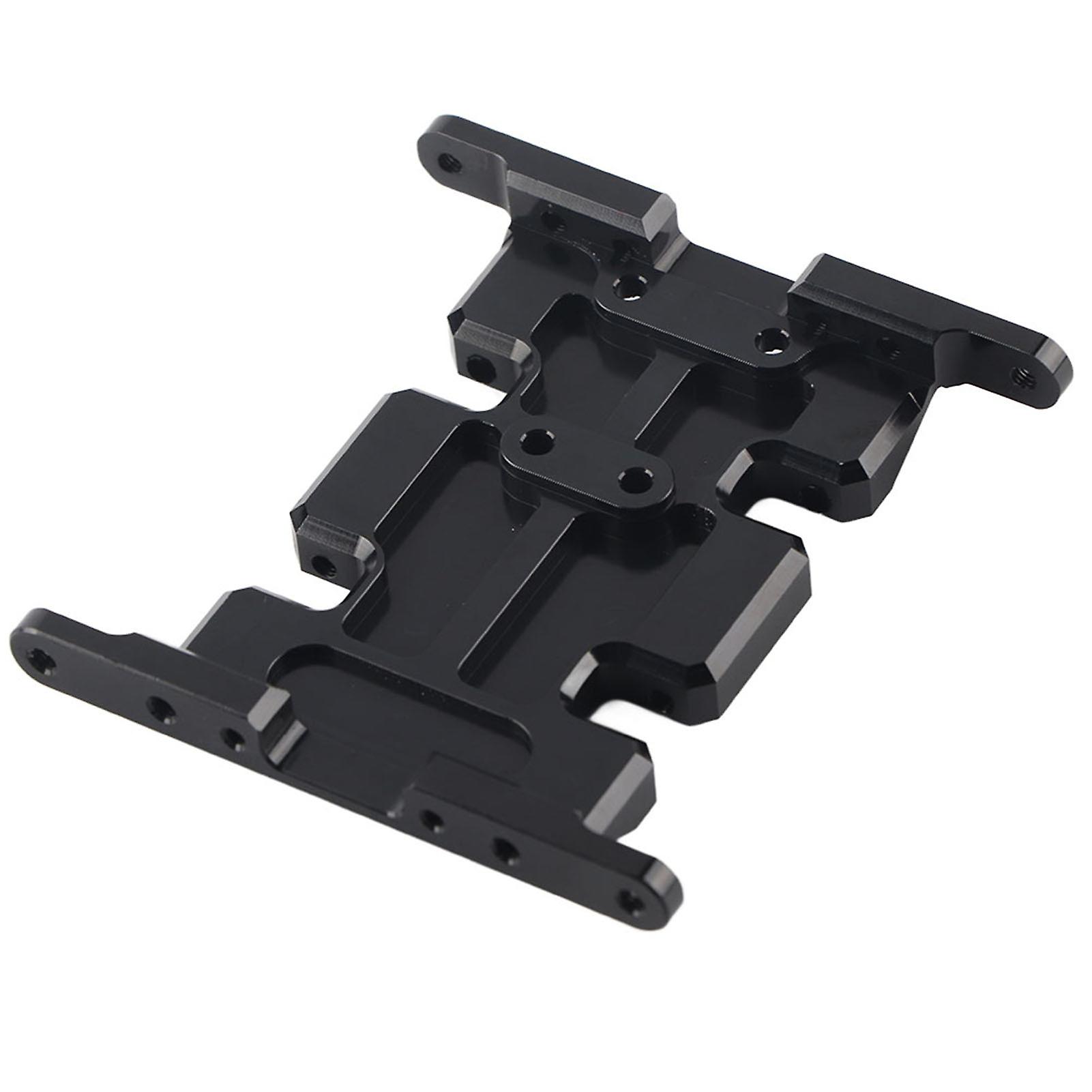 Aluminum Alloy Gearbox Base Plate Black For Axial Scx10 / Tfl Carframe Rc Accessories