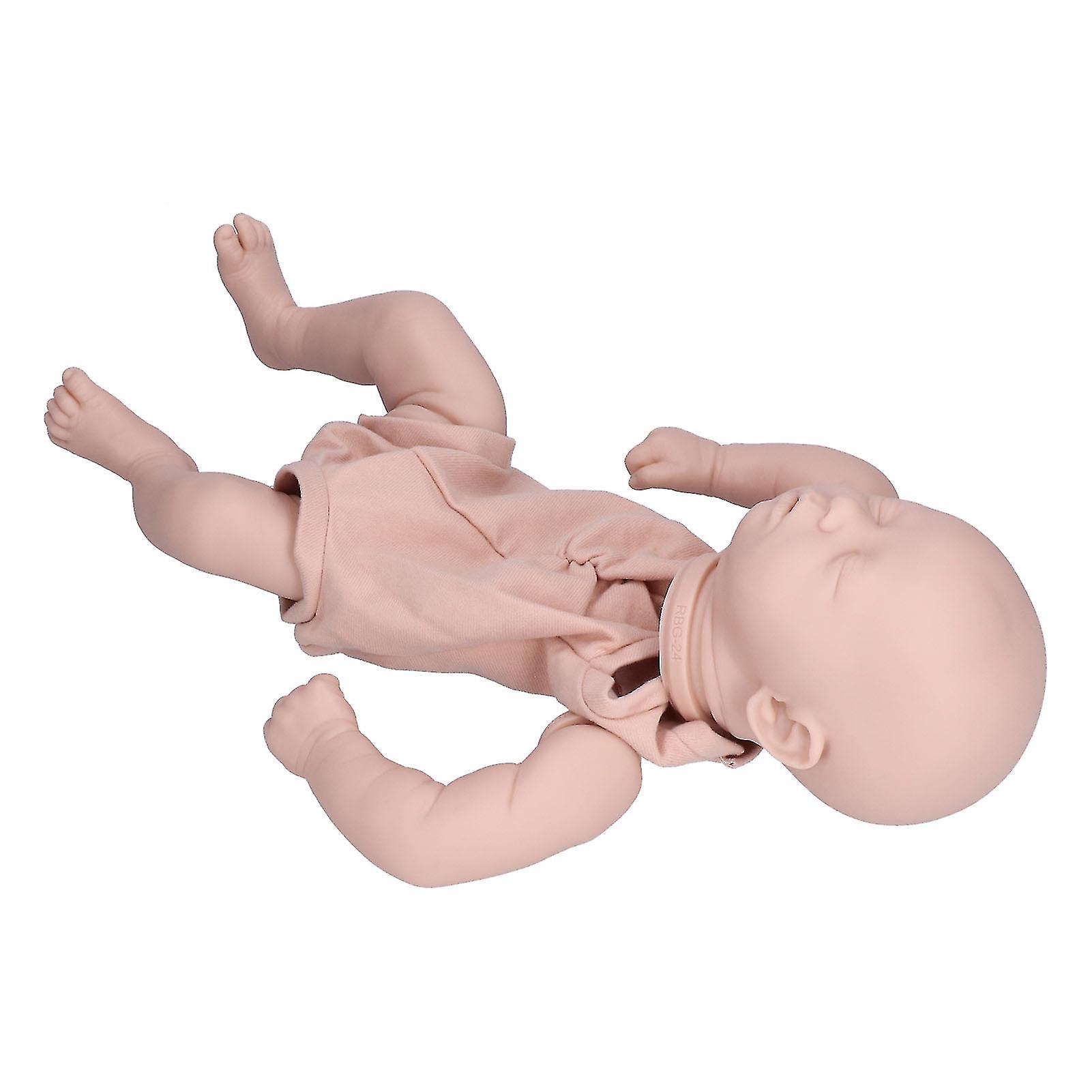 18.5 Inch Reborn Doll Kit Unpainted Unfinished Vinyl DIY Reborn Kits for DIY Handwork