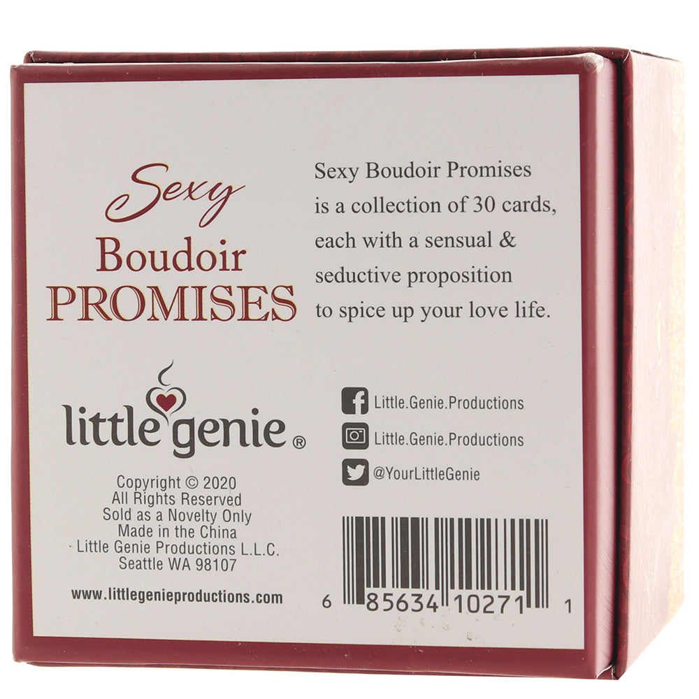 Sexy Boudoir Promises Cards