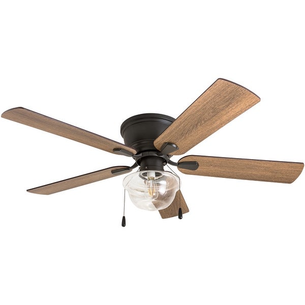 The Gray Barn East Cowes 52-inch Coastal Indoor LED Ceiling Fan with Pull Chains 5 Reversible Blades - 52 Shopping - The Best Deals on Ceiling Fans | 35677161