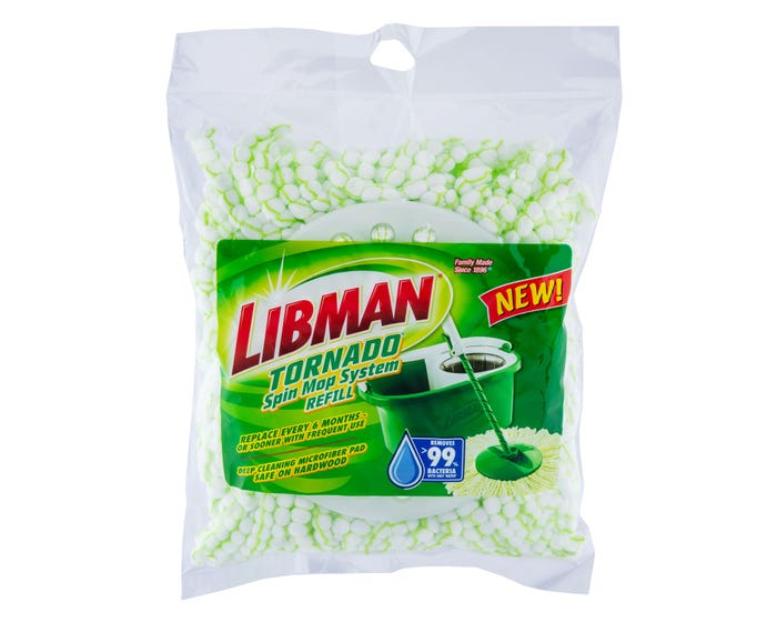 Libmans Tornado Spin Mop System Refill - 1284