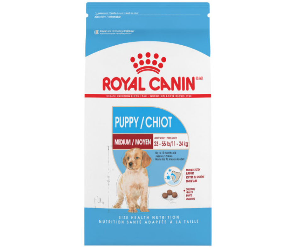 Royal Canin - Medium Breed， Puppy Dry Dog Food